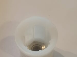 Koppelstuk container + moer V2K