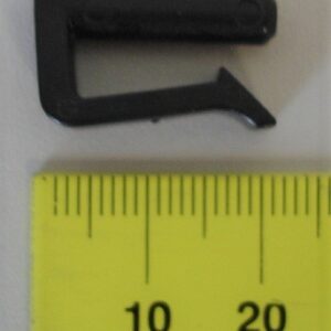 Pin voor Bekertray kunststof zwart