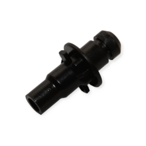 Aansluitkoppeling mengbeker kort kunststof zwart