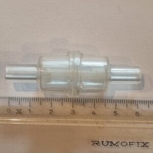 Waterfilter kunststof helder