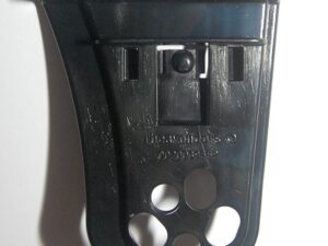 Uitgifteslang houder XS GR. kunststof zwart