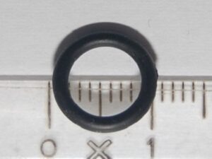 O-ring 6 x1,5 EPDM 70Ä°SH.A voor uitloop