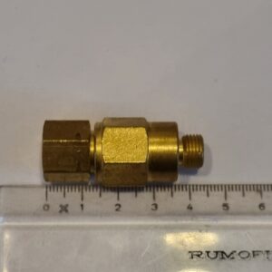 Terugslagklep voor vibratiepomp